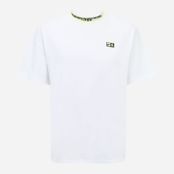 T-shirt męski basic Fila FAM0274-10001 L Biały (4064556378170)