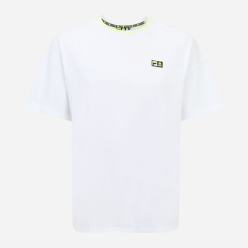 T-shirt męski basic Fila FAM0274-10001 XL Biały (4064556378200)