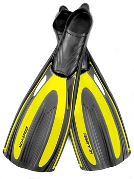 Ласты Aqua Speed HYDRO 4755 черный, желтый Уни 46-47