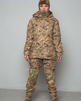 Женская военная форма. Штурмовые штаны + куртка UATAC Gen 5.2 (S) Мультикам STEPPE (Степь)