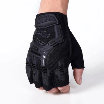 Перчатки без пальцев Jsstore Тактические Размер One Size Черные