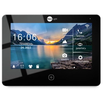 Видеодомофон NeoLight ALPHA IPW black