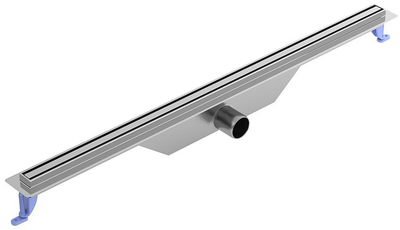 Трап для душу лінійний з решіткою CERSANIT Tako Slim 90 (S907-015) нержавіюча сталь