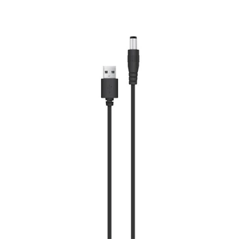Кабель живлення USB-A-DC 5,5х2,5 мм, 5V/1,5A
