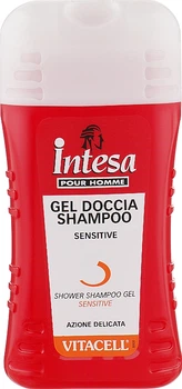 Шампунь для душа оживляющий для чувствительной кожи - Intesa Vitacell Sensitive Shower Shampoo Gel 250ml (247501-87248)