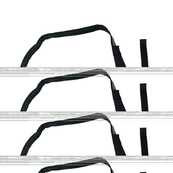 Ремінь одноточковий з м'яким плечем, 40 мм, Nylon, Black, One size
