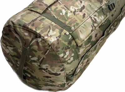 Тактичний баул на 120 літрів для вещей армійський військовий для ЗСУ тактична сумка рюкзак колір мультикам