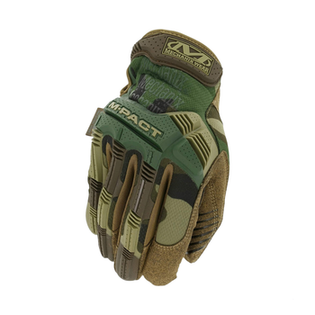 Рукавички Mechanix, M-PACT, Woodland Camo, S