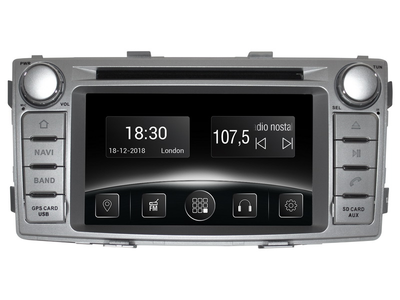 Мультимедийная система Gazer CM6006-N5 для Toyota Hilux 2012-2015