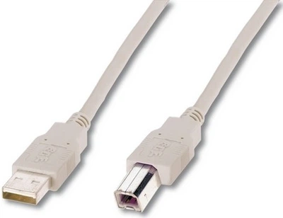 Кабель синхронізації Atcom USB 2.0 AM/BM 1 ferite 1,5 м. (5474) Black