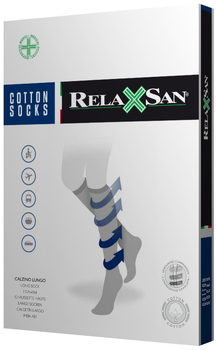 Компрессионные мужские носки Relaxsan 18-22 мм рт.ст. 4 Чёрные 820