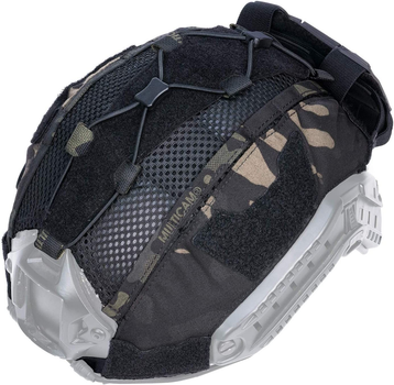 Кавер IDOGEAR для тактического шлема с чехлом для батареи NVG, Multicam Black