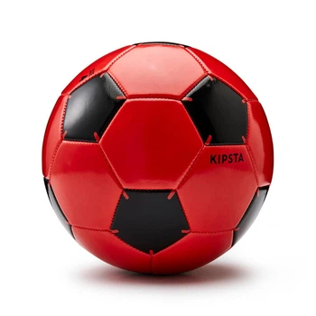 Футбольный Мяч №4 (63,5 до 66 см) KIPSTA FIRST KICK (8-12лет) Красный
