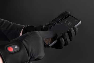 Рукавиці з підігрівом 2E Touch Lite Black розмір М/L