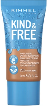 Тональна основа Rimmel Kind & Free зволожувальна 201 Classic Beige 30 мл (3616302990153)