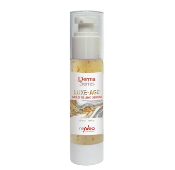 Відновлююча сироватка для пружності шкіри Luxe-age Gold filling serum 50 мл Derma Series