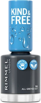 Лак для нігтів Rimmel Kind & Free 158 Allgreyed Out 8 мл (3616302990627)