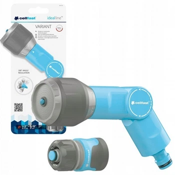 Комплект с многофункциональным оросителем Cellfast VARIANT IDEAL 1/2" - 5/8"