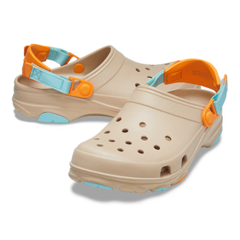 Сабо Crocs Classic All Terrain Clog 42-43 р 27-27.5 см Бежеві 206340-M9/W11 Chai/Multi