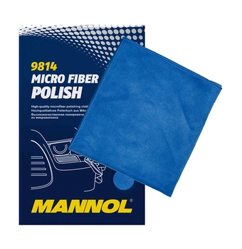 Высококачественная полировочная салфетка из микроволокна Mannol Micro Fiber Polish (9814) / Высококачественная полировочная салфетка из микроволокна