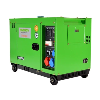 Генератор дизельний 7,2 кВт одно/трехфазный звукоизолированый ENERGY THUNDER T9000FULL