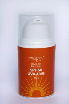 Крем SPF 50 NanoeStetic солнцезащитная эмульсия 15 мл