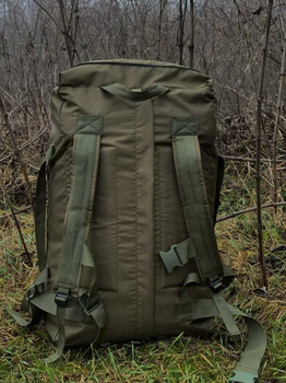 Баул 100 литров армейский тактический военный ЗСУ сумка рюкзак 74*40 см походный олива/хаки