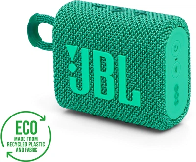 Портативна колонка JBL Go 3 Eco green (JBLGO3ECOGRN)