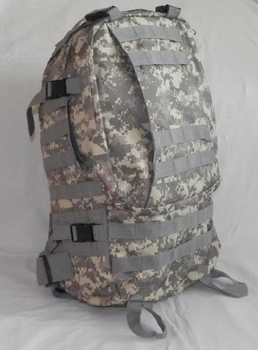 Тактичний рюкзак з підсумками на 55 літрів RVL B08 піксель Камуфляж