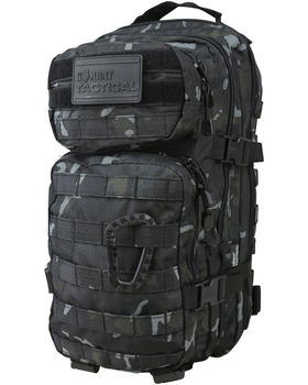 Рюкзак тактический армейский военный KOMBAT UK мультикам черный 28л (OPT-21901)