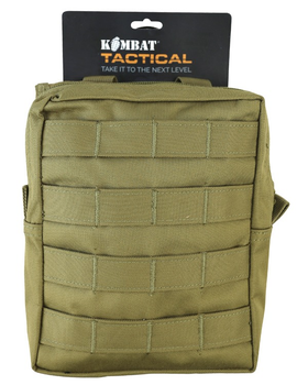 Подсумок тактический KOMBAT UK Large Molle Utility Pouch койот (OPT-7461)