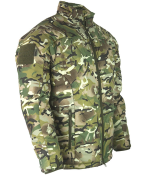 Куртка чоловіча тактична KOMBAT UK військова з липучками під шеврони ЗСУ Elite II S мультікам (OPT-36881)