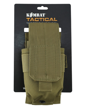 Підсумок тактичний під магазини АК KOMBAT UK Single ORIGINAL Style Mag Pouch койот (OPT-5491)