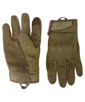 Рукавиці тактичні зимові рукавички військові KOMBAT UK Recon Tactical Gloves S койот (OPT-10921)