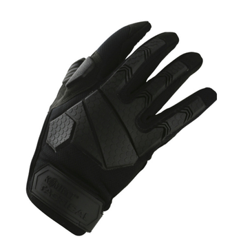 Рукавиці тактичні військові польові рукавички тактичні KOMBAT UK Tactical Gloves L чорний (OPT-11461)