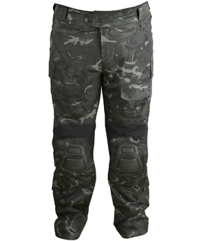 Тактичні штани військові KOMBAT UK армійські чоловічі ЗСУ Trousers GenII L мультікам чорний (OPT-31501)