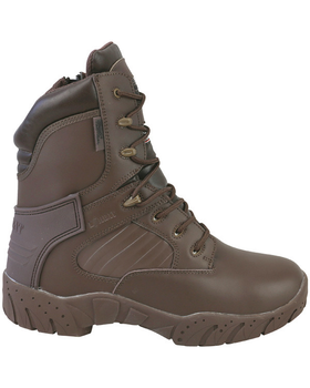 Ботинки военные тактические кожаные Kombat UK ВСУ Tactical Pro Boots All Leather 39 коричневый (OPT-41091)