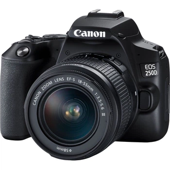 Зеркальный фотоаппарат Canon EOS 250D Kit (18-55mm) DC III (3454C009)