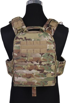 Плитоноска модульная Emerson AVS Tactical Vest Мультикамуфляж (EM7397)