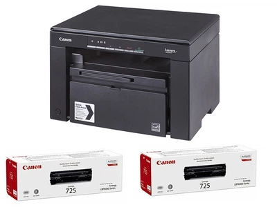 Багатофункціональний пристрій A4 Canon i-SENSYS MF3010 + 2шт. картридж CANON 725