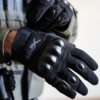 Тактические перчатки Wiley X Durtac SmartTouch - Черные - Размер S