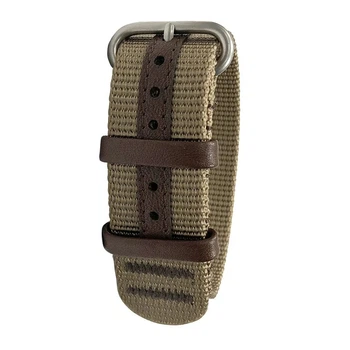 Ремінець для годинника Bertucci 282 Coyote HYBRID WEBBING LEATHER 7/8" 22 mm size for A-2 A-3 A-6 & B-1 нейлоновий