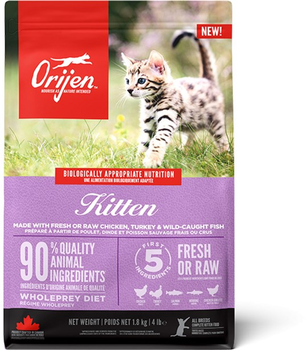 Сухой корм для котят Orijen Kitten 1.8 кг (o71886) (64992718862)