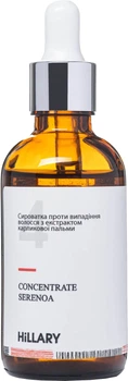 Сироватка для росту волосся Hillary Consentrate Serenoa Висококонцентрований комплекс з екстрактом карликової пальми 50 мл (2314400000149/4823116600492)