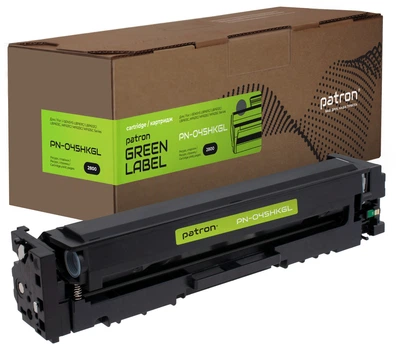 Картридж Patron Green Label сумісний аналог Canon 045 H Black (PN-045HKGL)