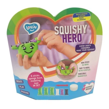 Набор для лепки Squishy Teency-Weensy Кактусия воздушное тесто для детей от 3 лет творческий набор для развити