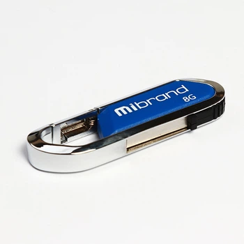 USB-флешка Mibrand USB 2.0 Aligator 8Gb Blue