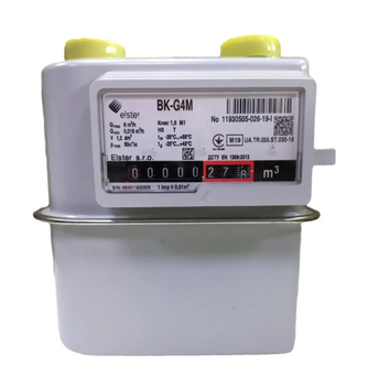 Счетчик газа Elster BK-G4M мембранный