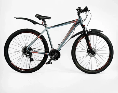 Велосипед Спортивный MAXXPRO 27,5" N2705-3 рама алюминиевая 20``, гидравлические тормоза Shimano