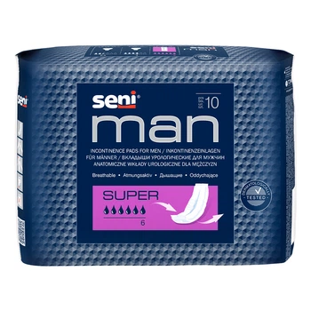 Урологічні прокладки Seni Man Super 10 шт (5900516693121)
